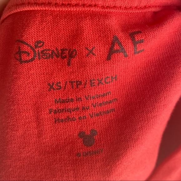 Disney & American Eagle Mickey Mouse Crop Tee - Picture 4 of 5